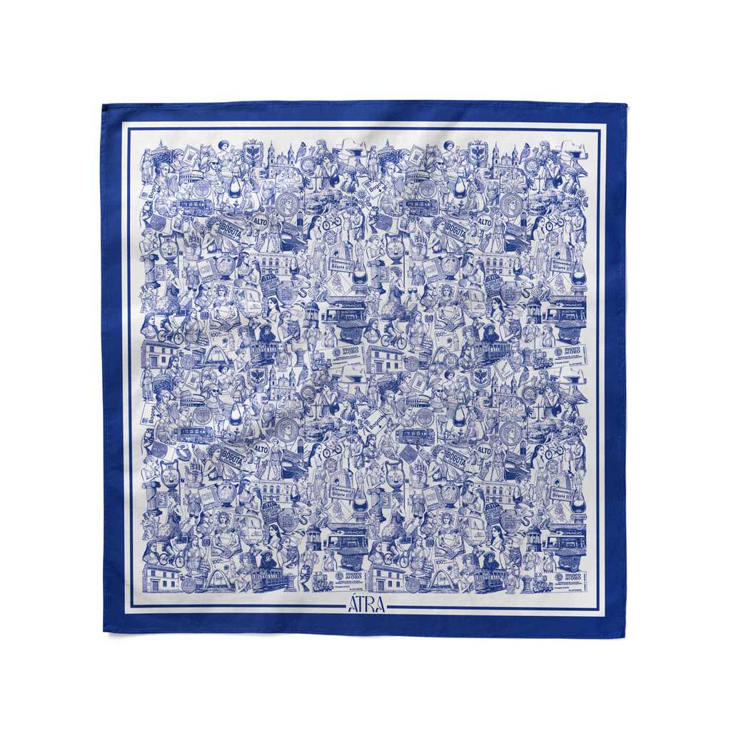 Pañoleta Olimpo Bogotá Azul
