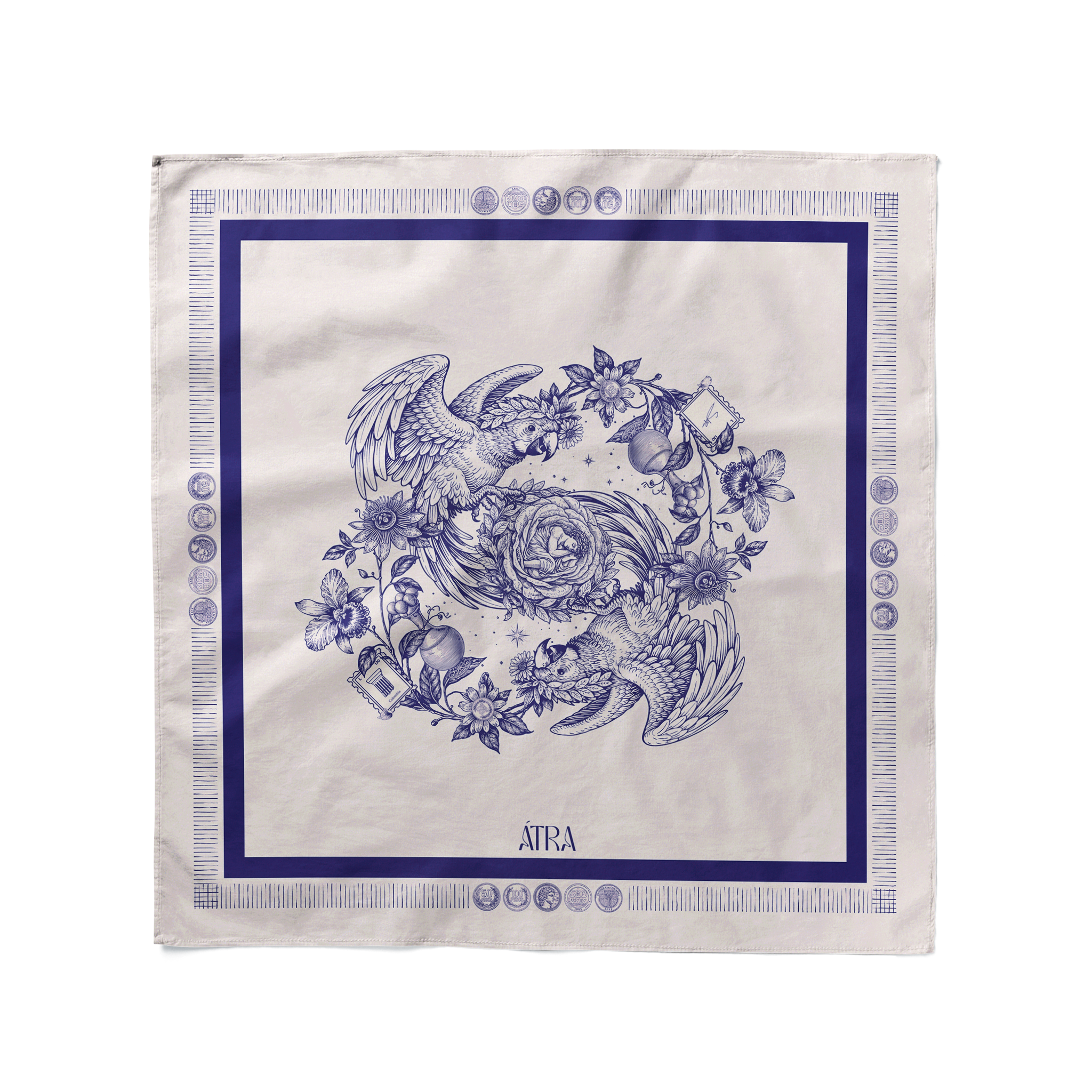 Pañoleta Universo de Apolo Azul