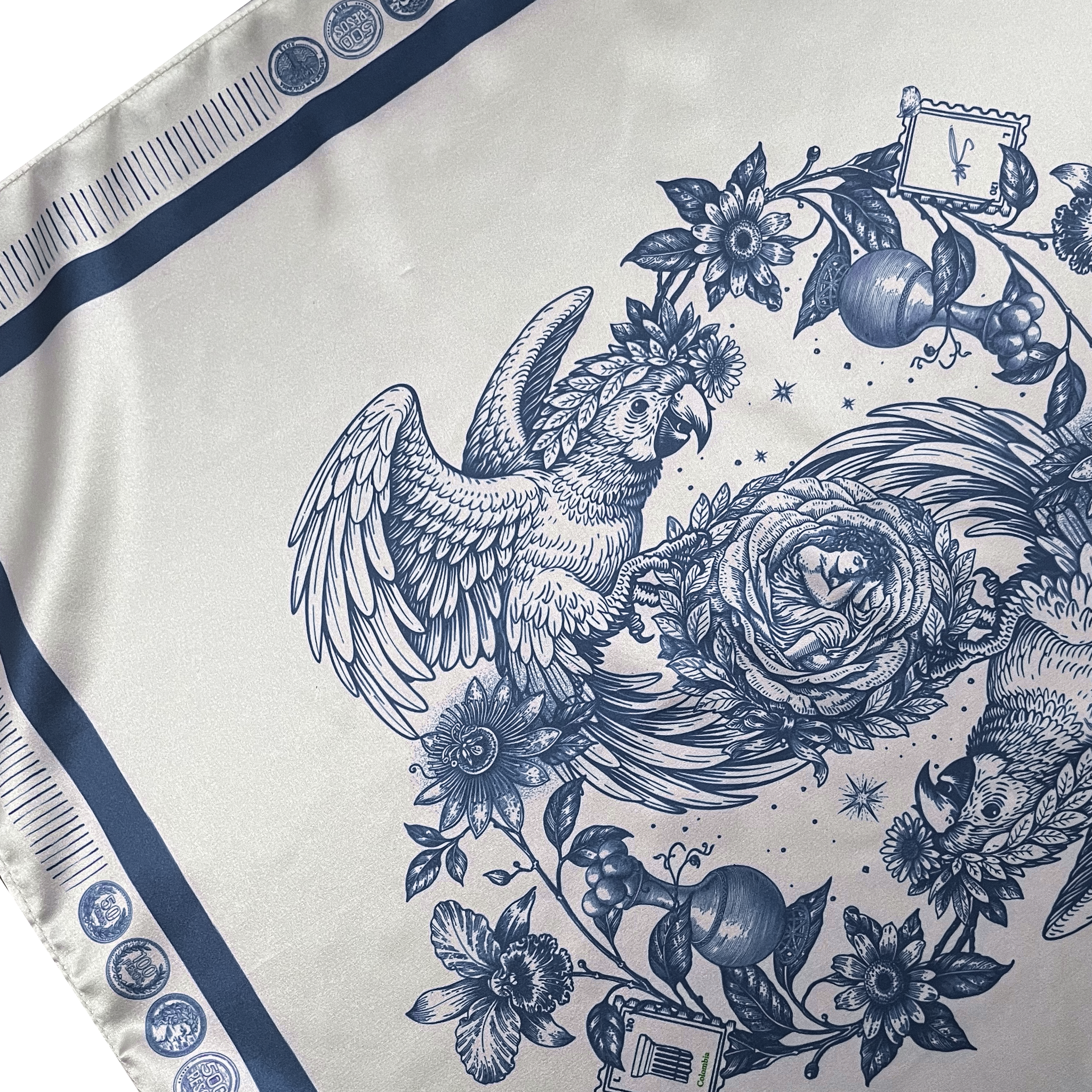 Pañoleta Universo de Apolo Azul